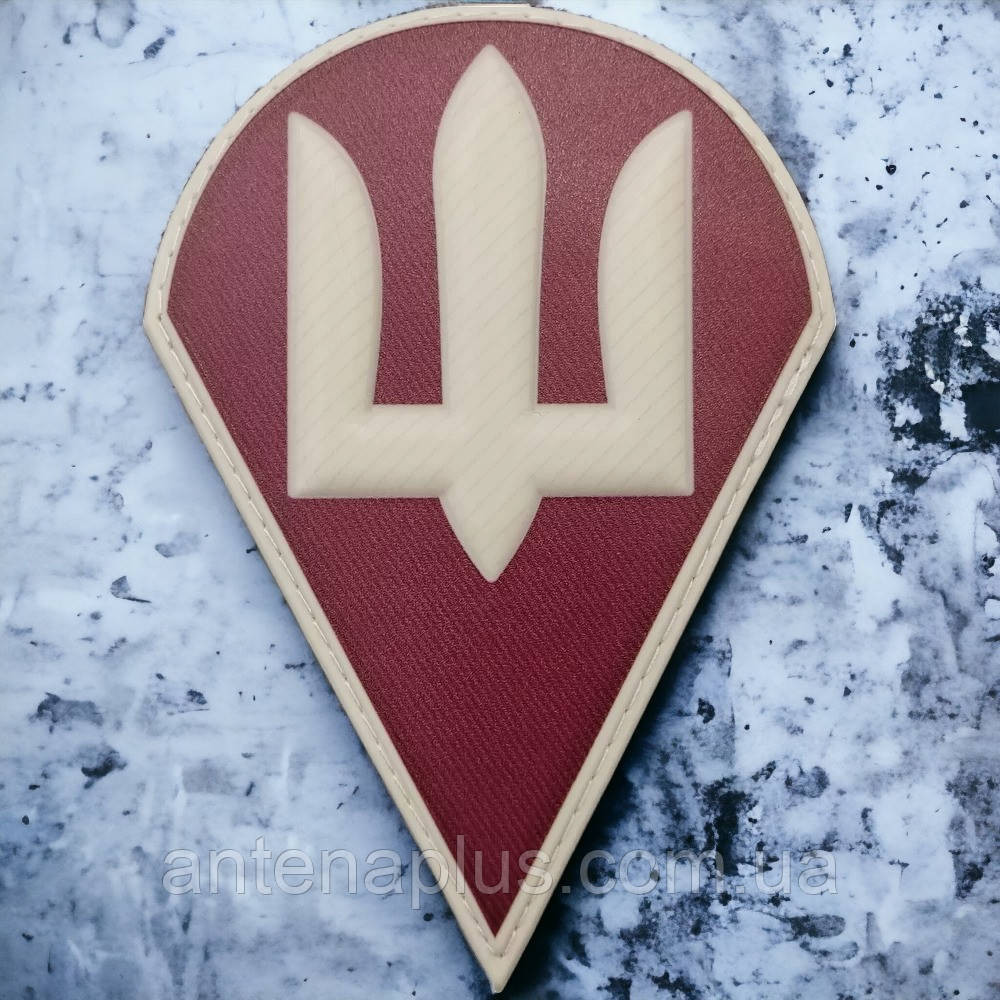 Десантно-штурмових військ Збройних Сил України об'ємний шеврон / патч Київ - фото 1