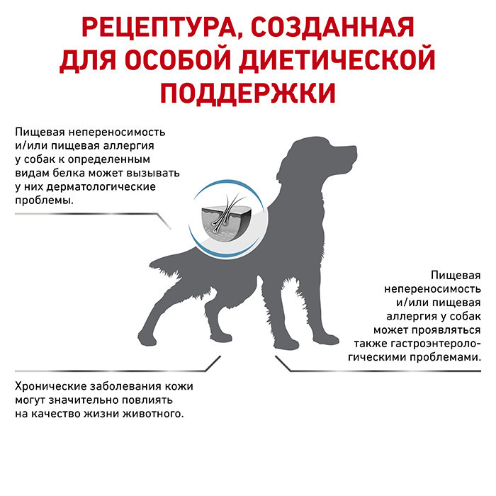 Royal Canin Hypoallergenic (Рояв Канін Гіпоалердженік) сухий корм для собак з алергичною реакцією 14 кг. Запоріжжя - фото 4