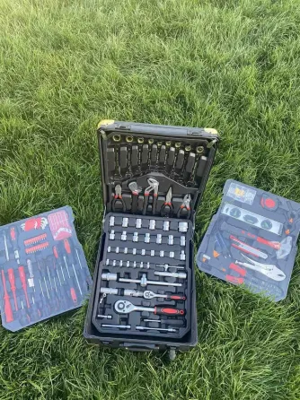 Большой Набор инструмента в чемодане Rainberg 399 предметов, инструменты, набор инструментов Коломия