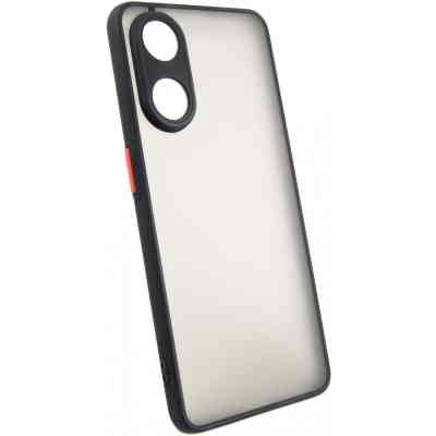 Чохол до мобільного телефона Dengos Matte OPPO Reno 8T (black) (DG-TPU-MATT-124) Вінниця
