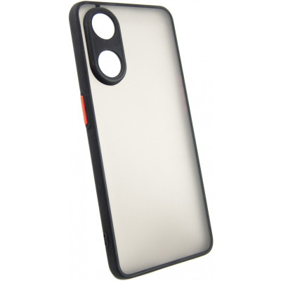 Чохол до мобільного телефона Dengos Matte OPPO Reno 8T (black) (DG-TPU-MATT-124) Вінниця - фото 2