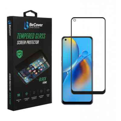 Скло захисне BeCover Oppo A74 4G Black (706656) Вінниця
