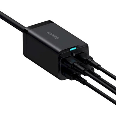 Зарядний пристрій Baseus 2xUSB-C 100W + 2xUSB GaN black (CCGP000101) Вінниця - фото 6