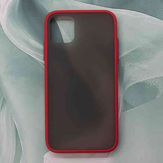 Чехол Funda (FULL PROTECTION) for iPhone 11 Pro Max Red/Black Киев