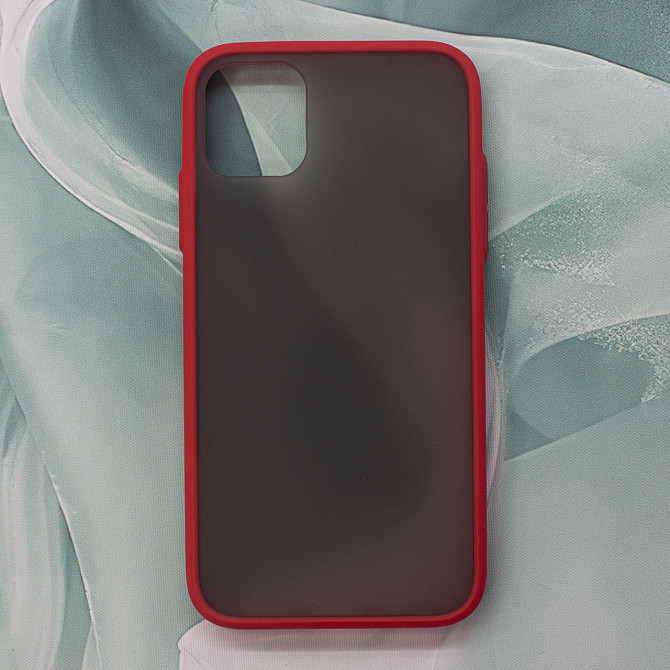 Чехол Funda (FULL PROTECTION) for iPhone 11 Pro Max Red/Black Київ - фото 1