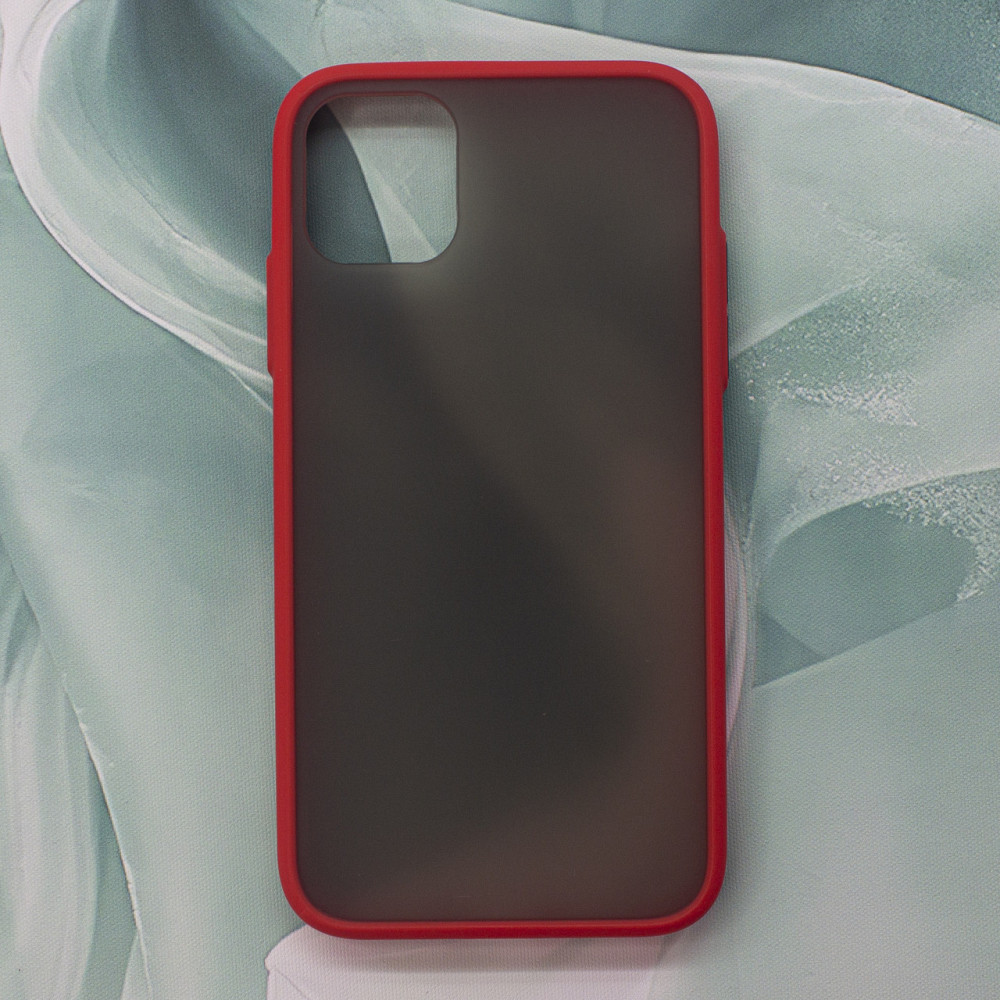 Чехол Funda (FULL PROTECTION) for iPhone 11 Pro Max Red/Black Киев - изображение 1