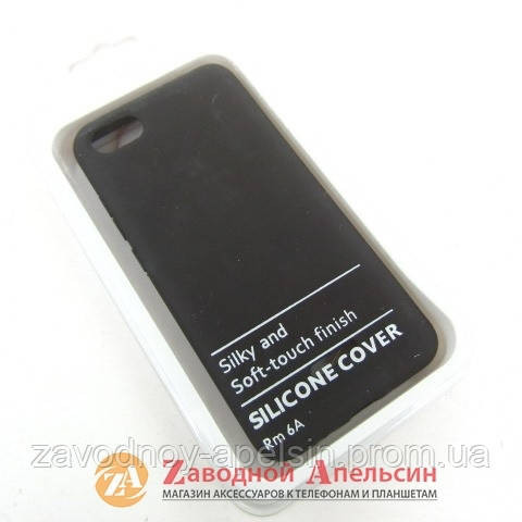 Xiaomi Redmi 6A силіконовий чохол Grand Black Одеса - фото 3