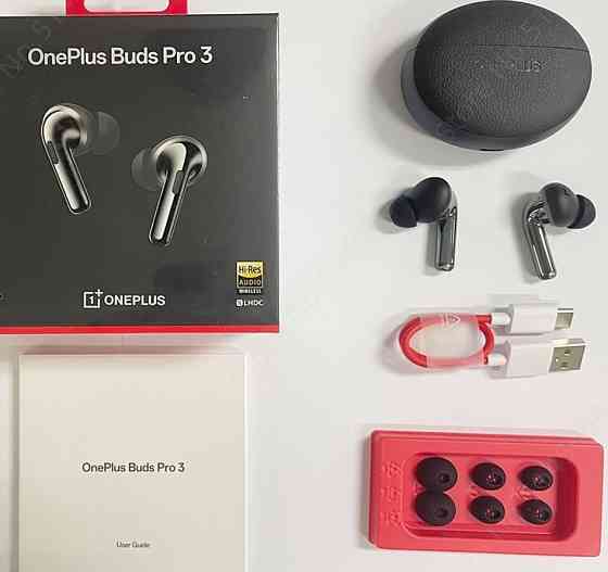 Флагманські TWS навушники OnePlus Buds Pro 3 Black headphone Київ