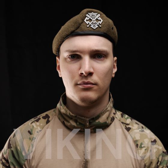 Берет Сил логістики ПОВНИЙ КОМПЛЕКТ Киев