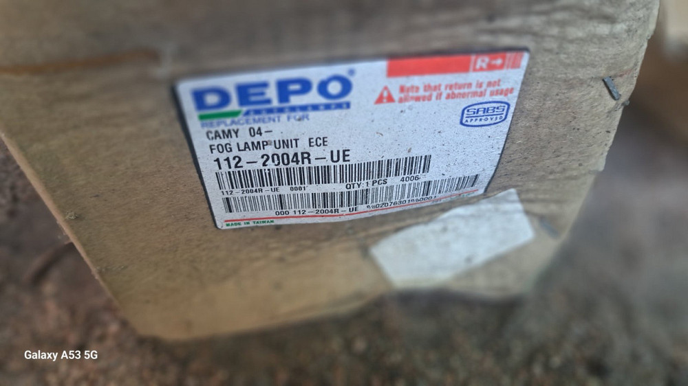 Новая левая противотуманная фара для Toyota Camry 2001–2006 года. Киев - изображение 3