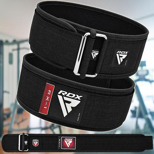 Пояс для тяжелой атлетики пауэрлифтинга атлетический пояс неопреновый RDX RX1 Weight Черный размер L Киев - изображение 1