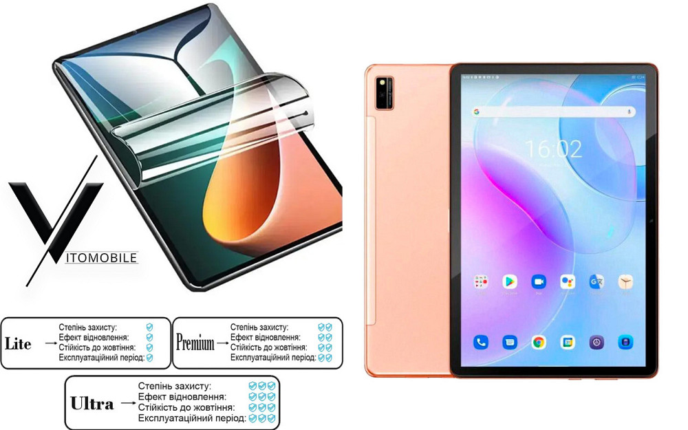 Полиуретановая пленка HyperClear Guard для Blackview Tab 10, 10 Pro Киев - изображение 1