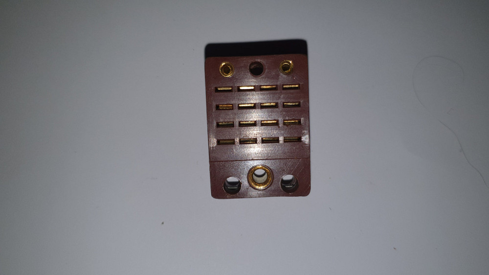 Колодка з'єднувальна СК-РП-4 для реле РП-4, РП-5, РП-7. Харків - фото 1