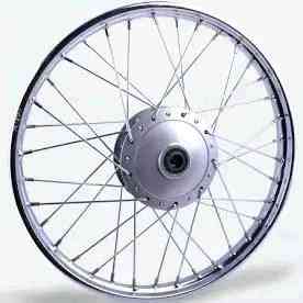 Диск колеса 1,4*17 (перед, барабан) (спицкований) мопед Дельта Мукачево