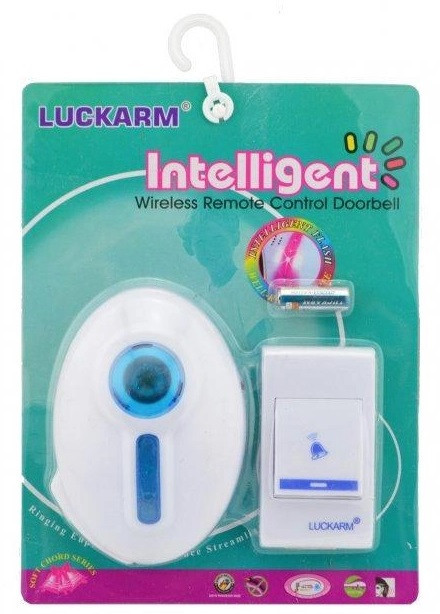 Безпровідний дзвінок Intelligent A8620 (38 мелодій гуч. звуку) в розетку Дніпро - фото 1