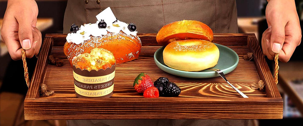 Поднос деревянный 