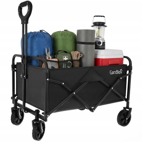 Садовая тележка транспортная складная 90 литров до 100 кг Gardlov (27542) Нововолынск - изображение 1