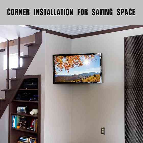 Кронштейн FORGING MOUNT для телевизора 32”-75”, поворотный, выдвижной 84 см, VESA 600x400 мм, до 45  Киев