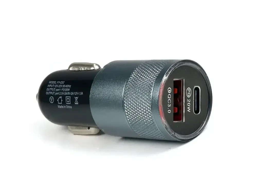 Зарядний пристрій 12В 3,0А 20Вт QC3.0 USBx1 Type-Cx1 YY-C0 Одеса - фото 5