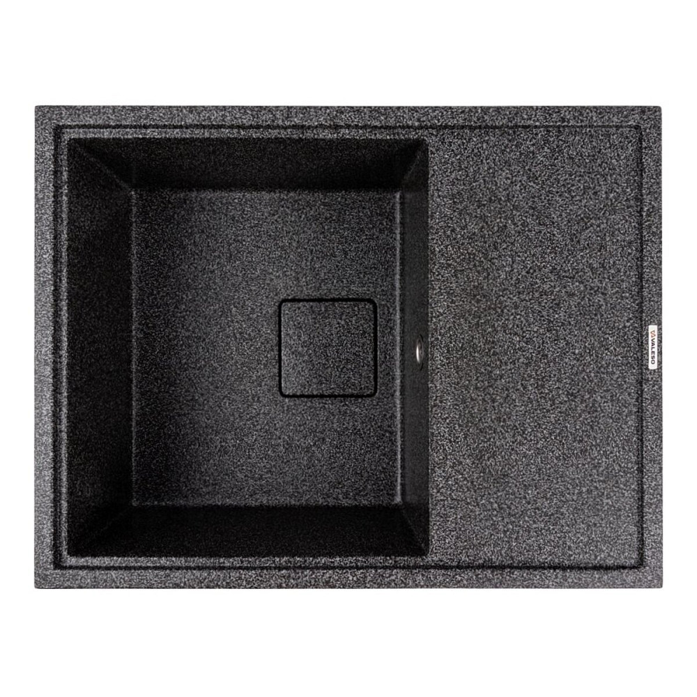 Кухонна гранітна мийка 6550 ESTERIS VALESO графіт Коломия - фото 1