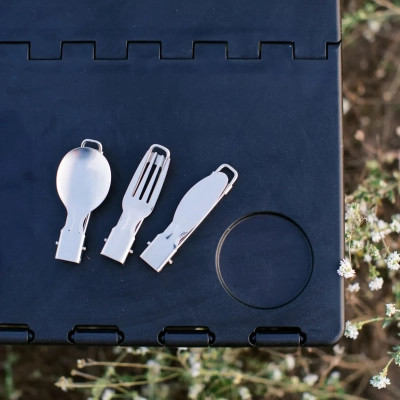 Набір туристичного посуду Tribe Compact Set сталевий (T-FC-0021-metal) Вінниця - фото 4