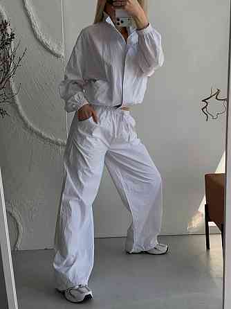 Женский стильный повседневный костюм из плащевки Одесса