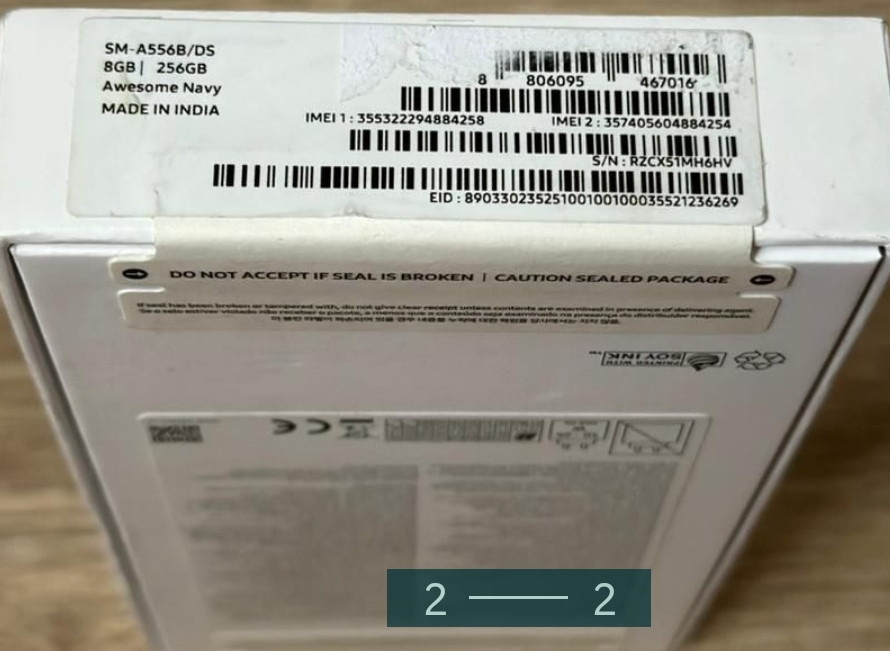 Смартфон: Samsung A55 5G. 8/256Gb. GB Black Awesome. Київ - фото 1