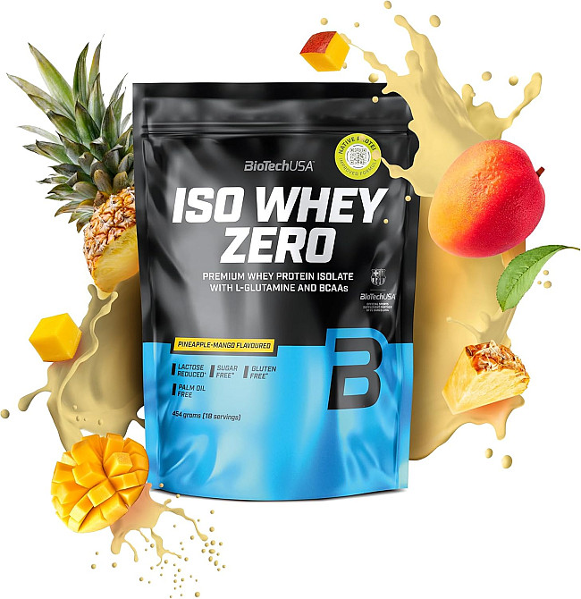 Протеїн Biotech IsoWhey Zero NEW! 454g (Pineapple-mango) Луцьк - фото 1