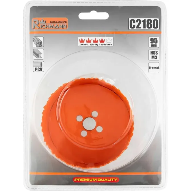 Коронка Richmann C2180 по металу 95мм BiM Коломыя - изображение 1