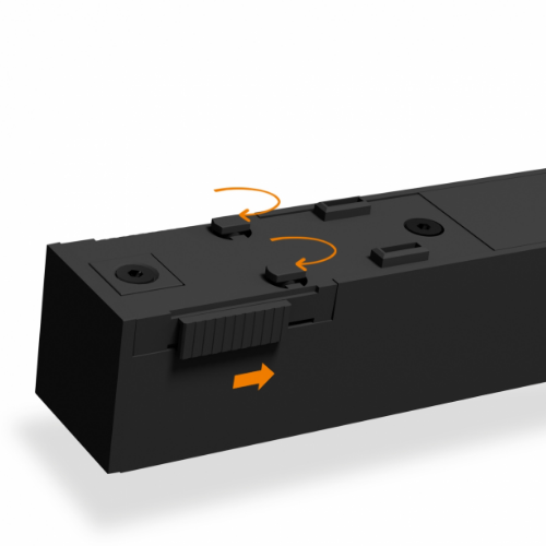 LED Світильник магнітний трековий 10,5W 4000К 48V чорний VL-TRMS-LD430B Videx Житомир