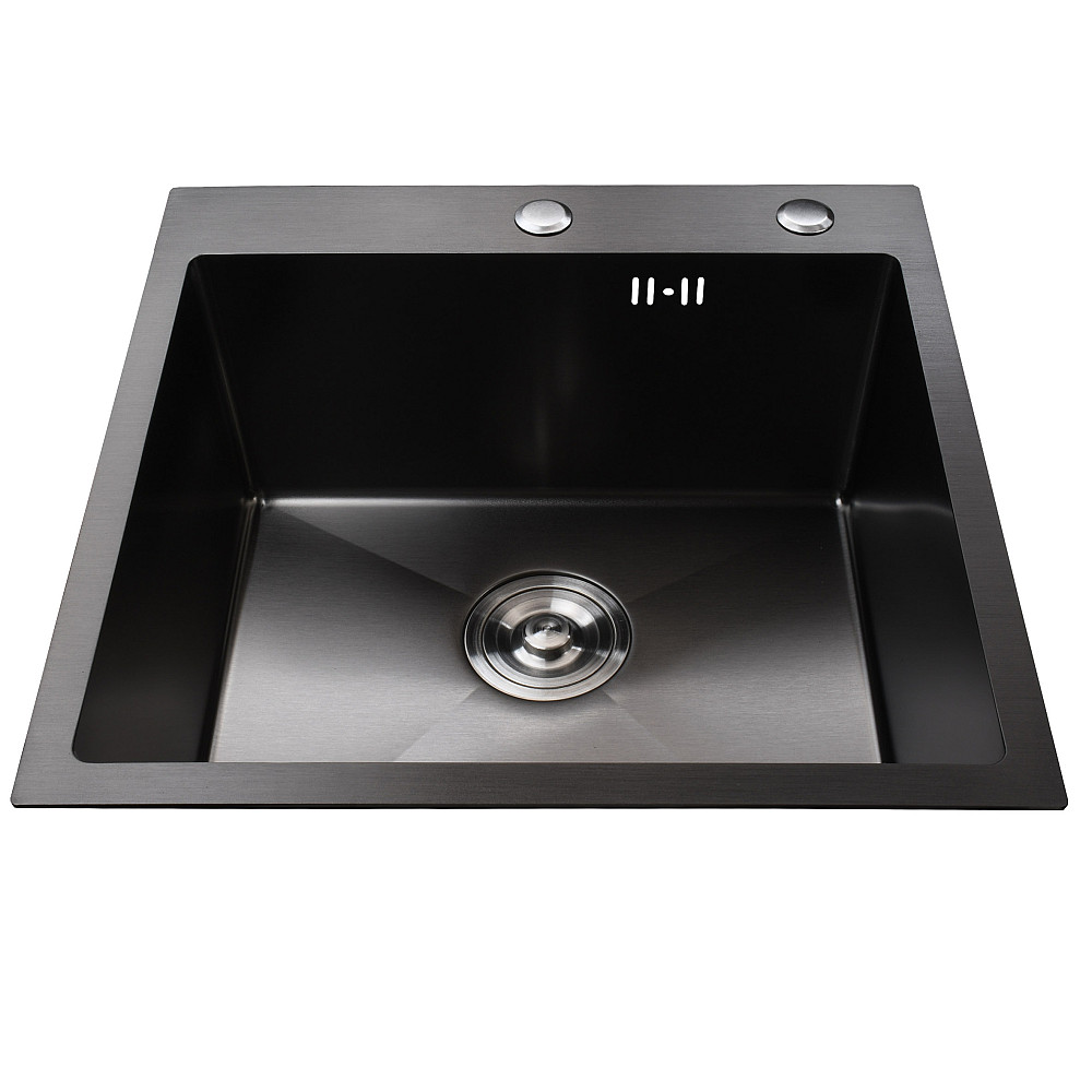 Мийка кухонна 3mm 500х500 Графіт 5050HG Mira Луцьк - фото 2