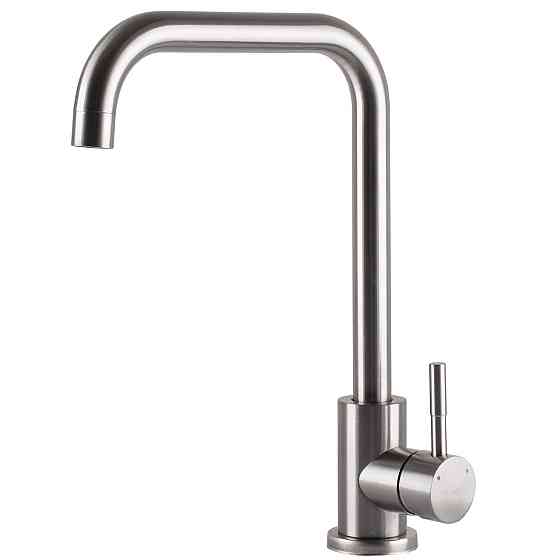 Смеситель для кухни EcoMIX ALPEN AISI-203L-WH (000024958) Киев