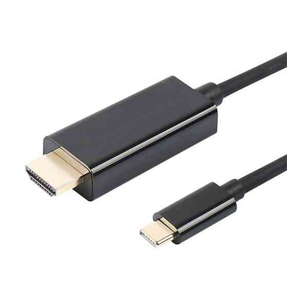 Кабель USB-C на HDMI 1.7 м, 4K для MacBook та ноутбуків Київ