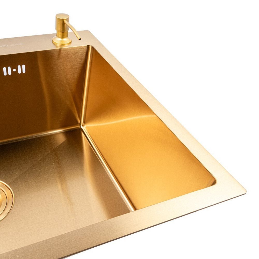 60*50 Мийка PVD Gold Valeso Handmade (3,0/0,8) Коломия - фото 3