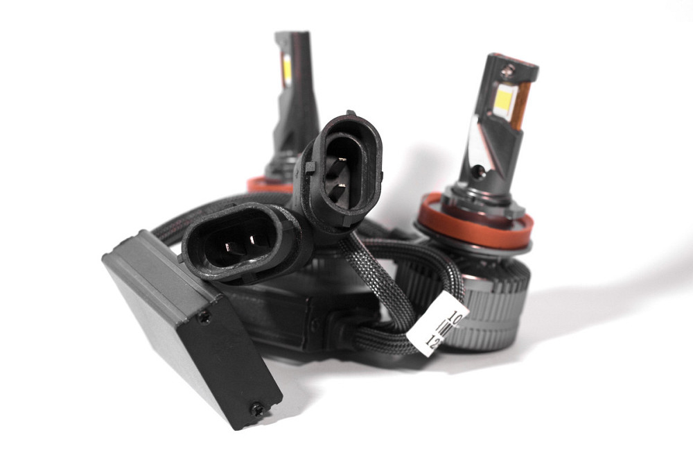 Комплект світлодіодних ламп FocusBeam H11(H8/H9/H16) 12-24V 110W/set 6500K +100% more light Харків - фото 4