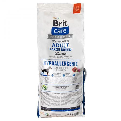 Сухой корм Brit Care Dog Hypoallergenic Adult Large Breed для собак больших пород, гипоаллергенный с ягненком, 12 кг Киев - изображение 7