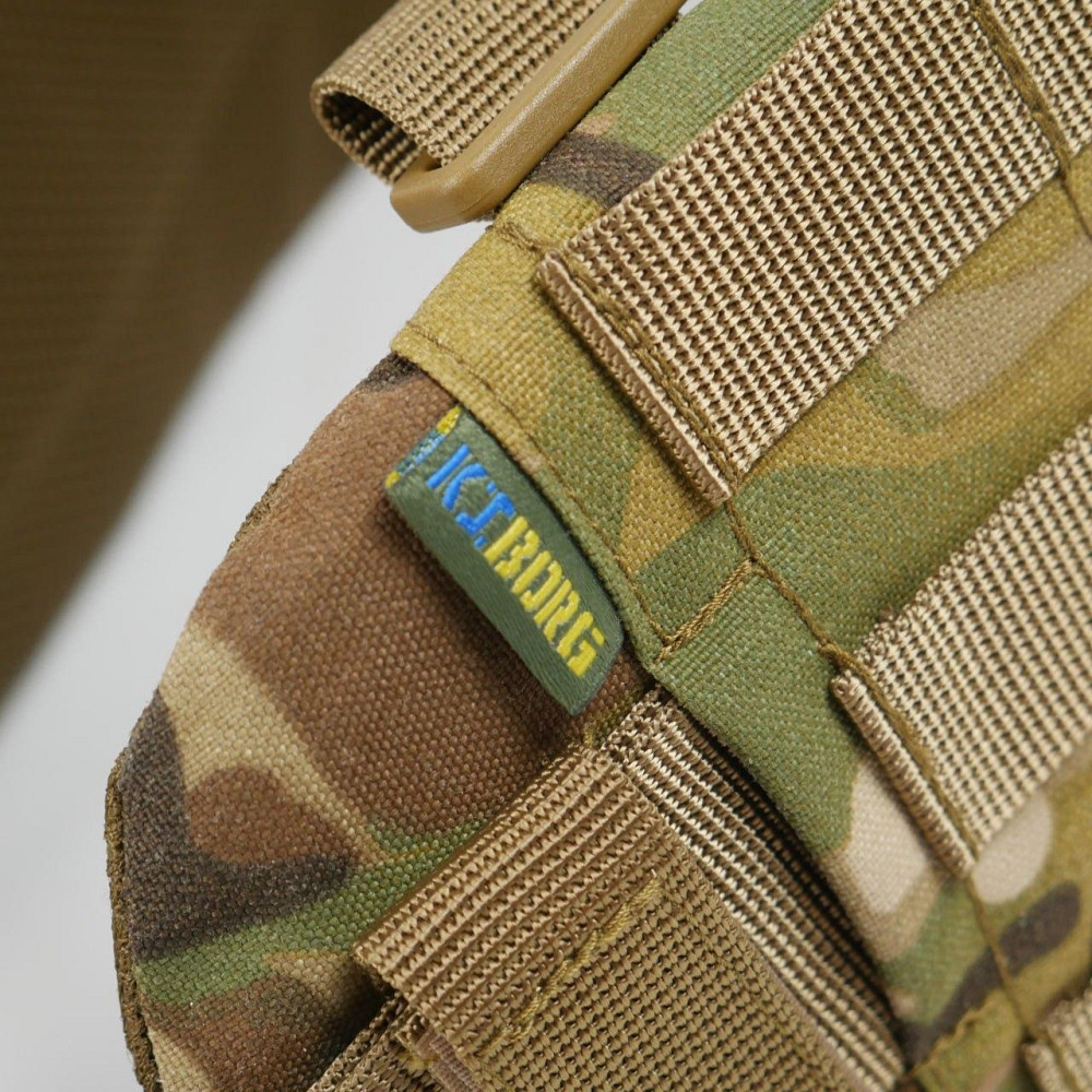 Тактический разгрузочный пояс мультикам ремень Kiborg R-1 материал Cordura Nylon 1000D широкий тактический Львов - изображение 9