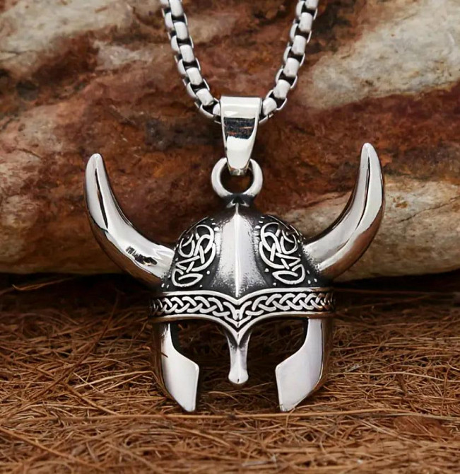 Мужской кулон подвеска в скандинавском стиле 