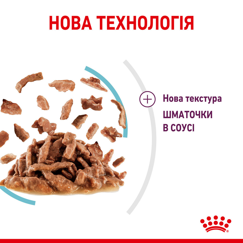 Влажный корм для взрослых кошек ROYAL CANIN SENSORY FEEL GRAVY кусочки в соусе 85г, стимулирует ощущение корма Киев - изображение 5