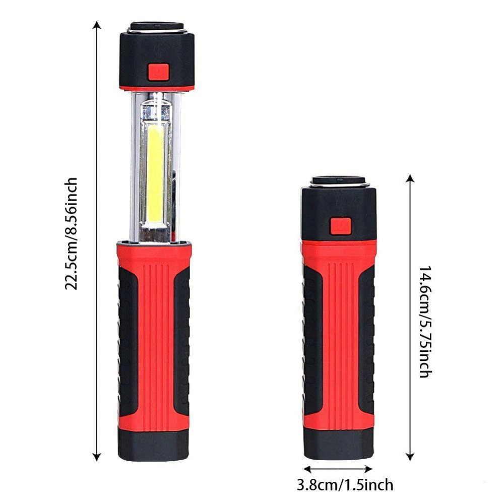 Магнітний автомобільний розсувний ліхтарик на батарейках Watton WT-292 лампа з гачком та магнітом Кам'янець-Подільський - фото 5