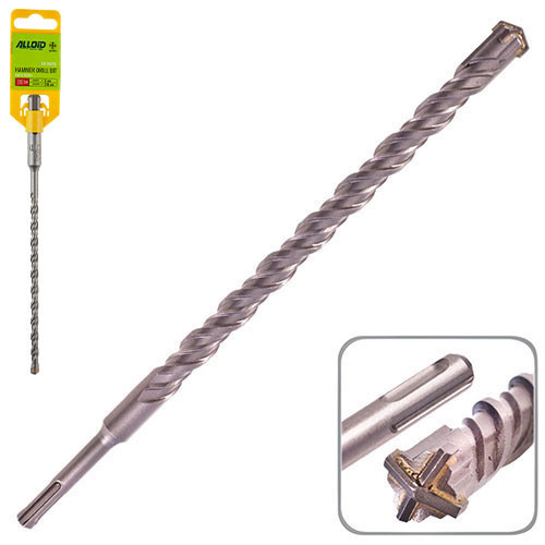 Бур по бетону SDS-plus S4 QUADRO 6x210мм CH-06210 Alloid Винница - изображение 1