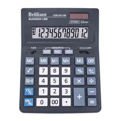 Калькулятор Brilliant CDB1201-BK Винница