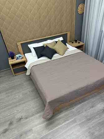 Покрывало двустороннее Decorator Microfiber куб 160х215 см серо-коричневый с бежевым (85-077) Киев