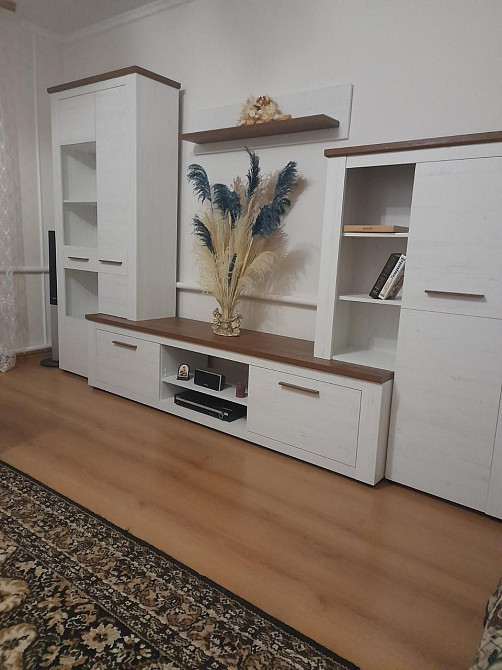 Стенка Монтреал Мебель-сервис (315х45х200 см) Андерсон Пайн / Дуб Април Львов - изображение 4