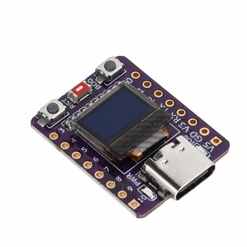 Плата разработчика ESP32-C3 с дисплеем 0.42