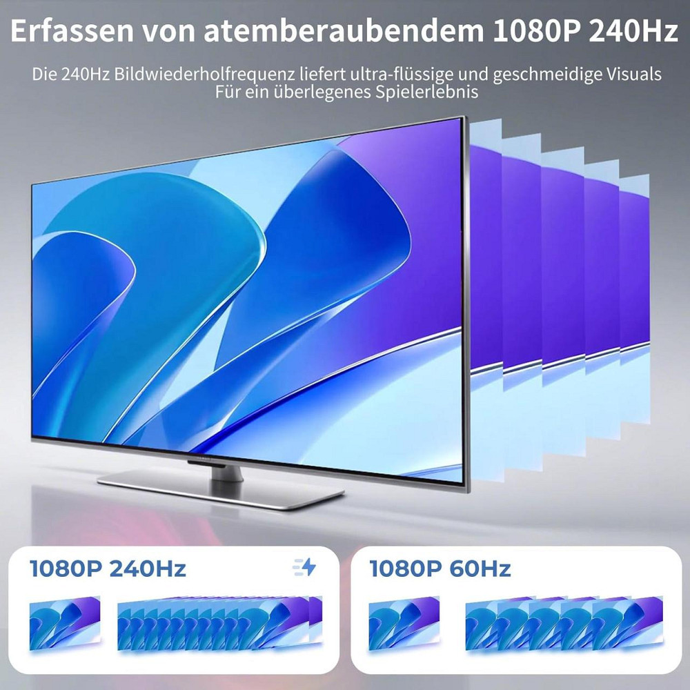 Карта захвата 4K60 / 1080P240 HDMI USB 3.0 на USB‑C/A с аудио входом и микрофонным выходом совместима с Switch Киев - изображение 9