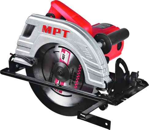 MPT Пила циркулярна MPT PROFI 2200 Вт 235х25.4 мм 4500 об/хв пропил 85 мм 45-90° аксесуари 2 шт Коломия