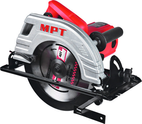 MPT Пила циркулярна MPT PROFI 2200 Вт 235х25.4 мм 4500 об/хв пропил 85 мм 45-90° аксесуари 2 шт Коломия - фото 1