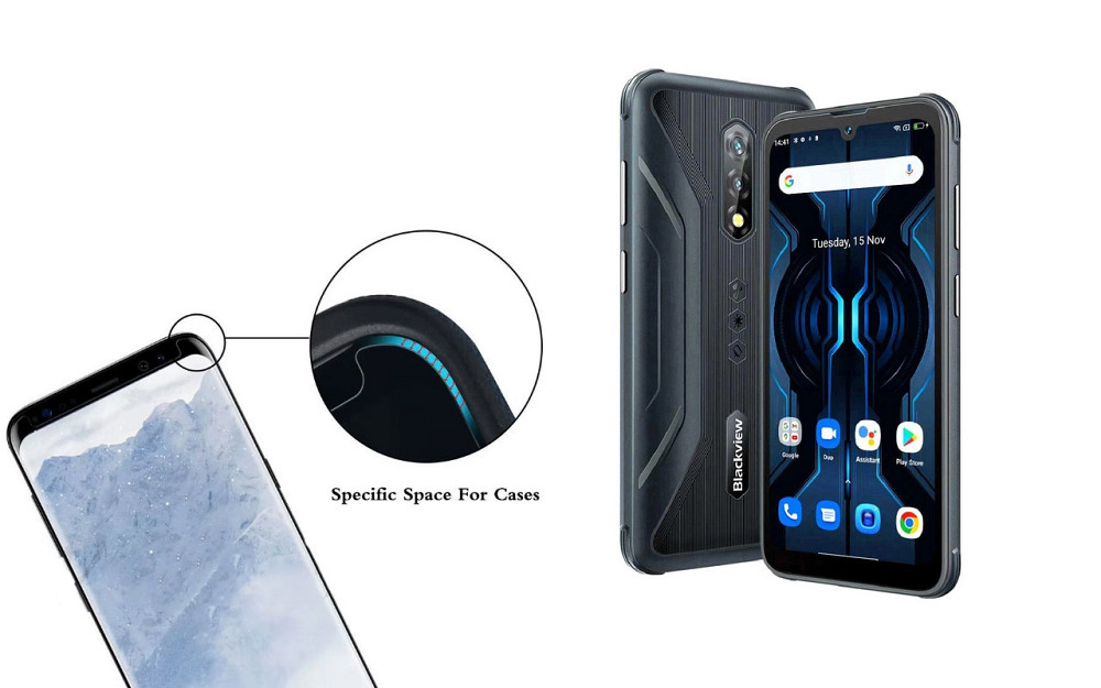 Защитное стекло HyperGlass Pro для Blackview BV5200, BV5200 Pro – максимальная чувствительность и защита Киев - изображение 3