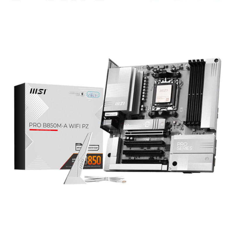 Материнська плата MSI Pro B850M-A WiFi PZ Socket AM5 ( 17218 ) Харків - фото 1
